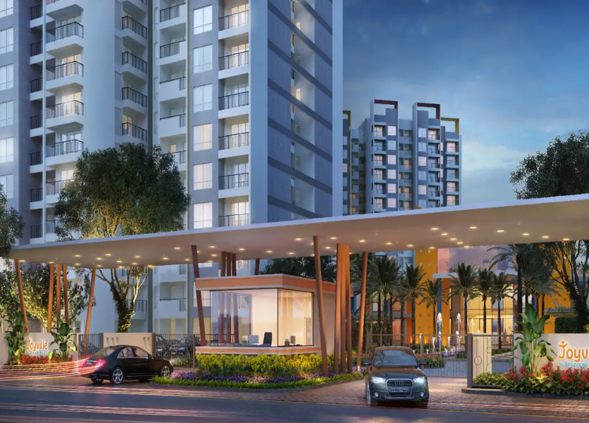 Shapoorji Pallonji Joyville Sector 102 Gurgaon Main Entrance