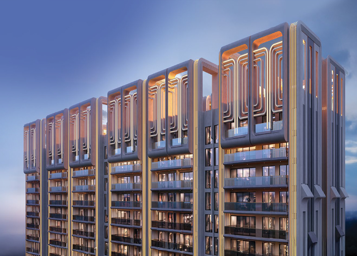 Signature Global Sarvam At Dxp Estate Tower Upper View