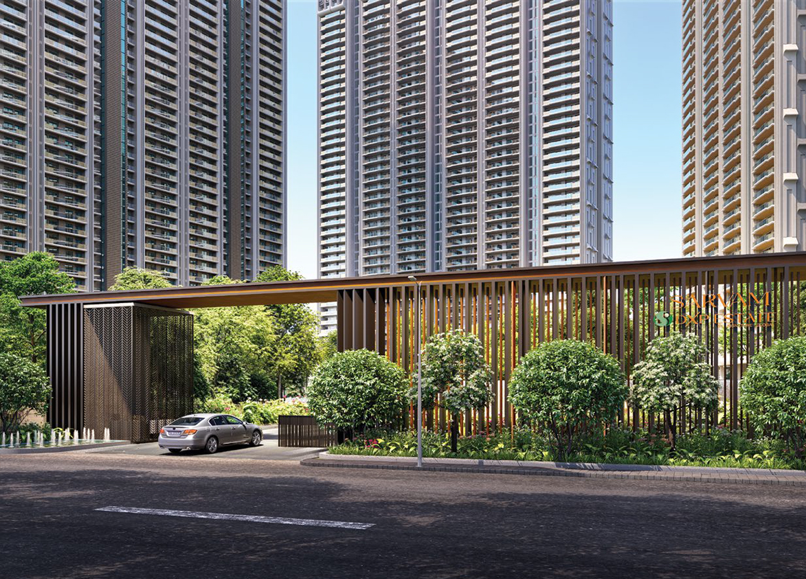 Signature Global Sarvam entrance