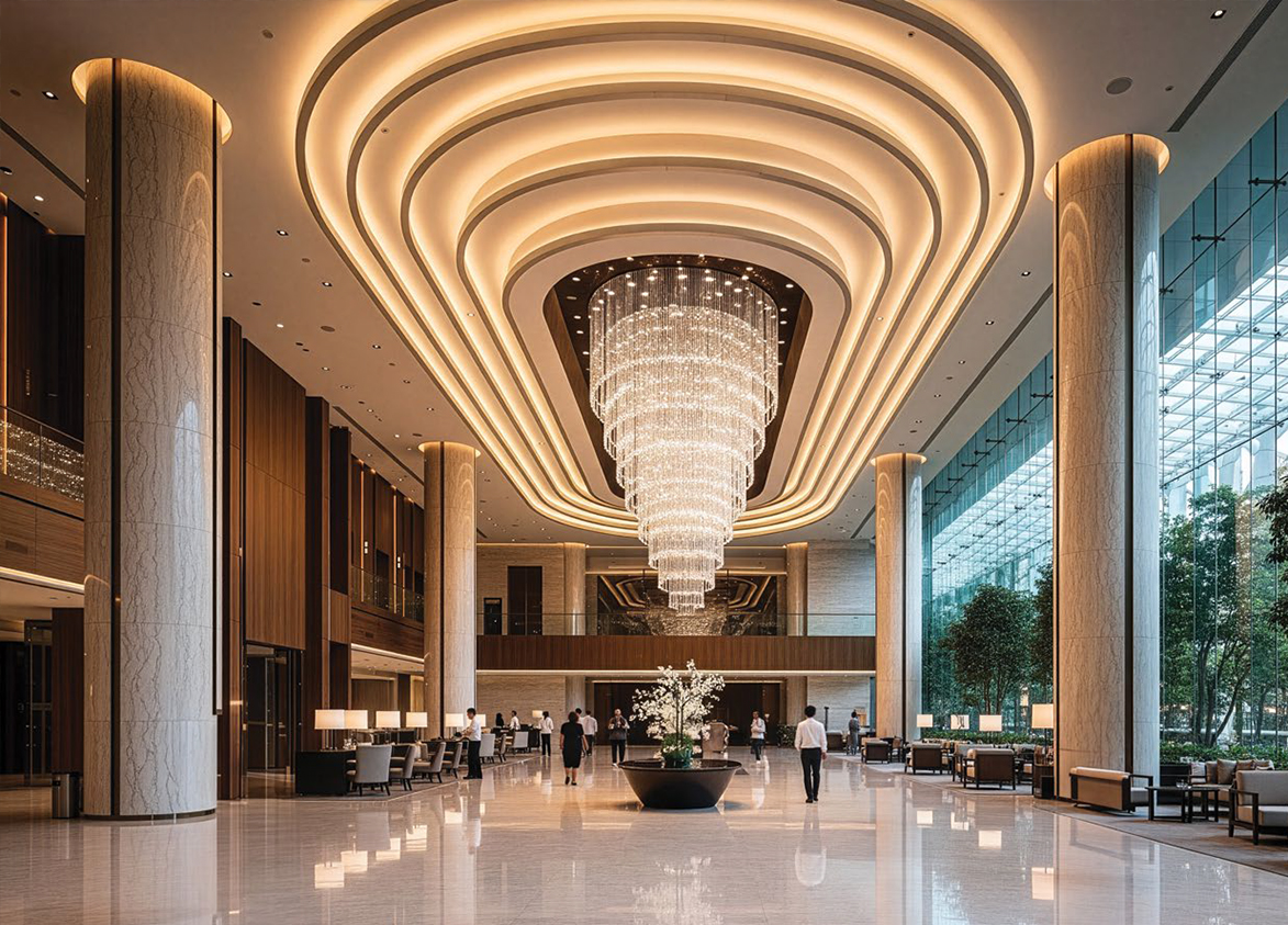Signature Global Sarvam Entrance Lobby