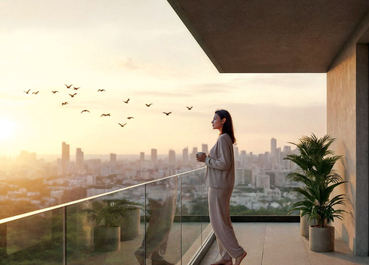 Signature Global Sarvam Balcony Area
