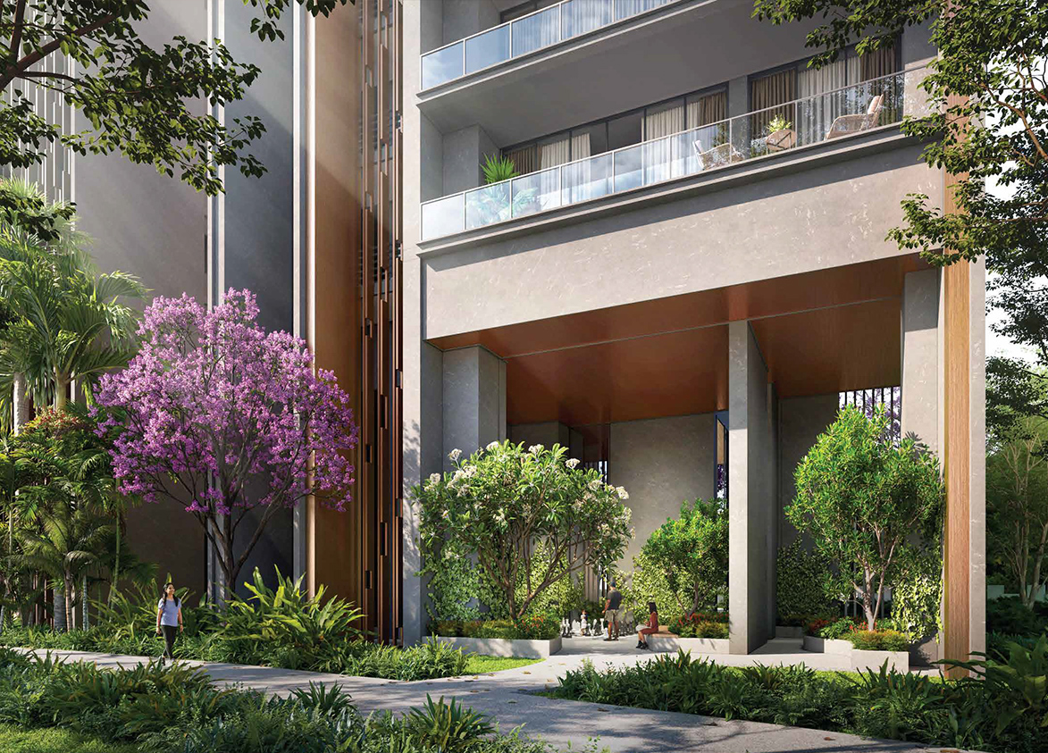 Signature Global Titanium SPR Main Tower Entrance