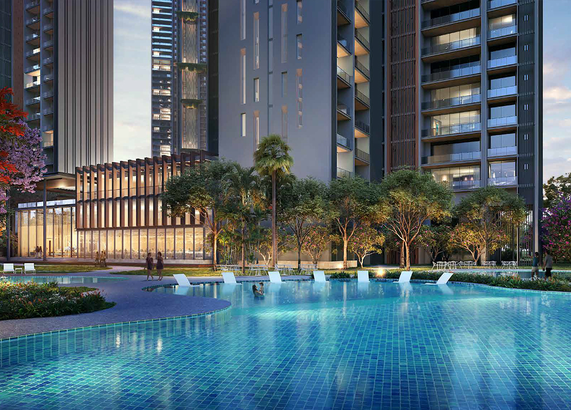 Signature Global Titanium SPR Swimming Pool Deck