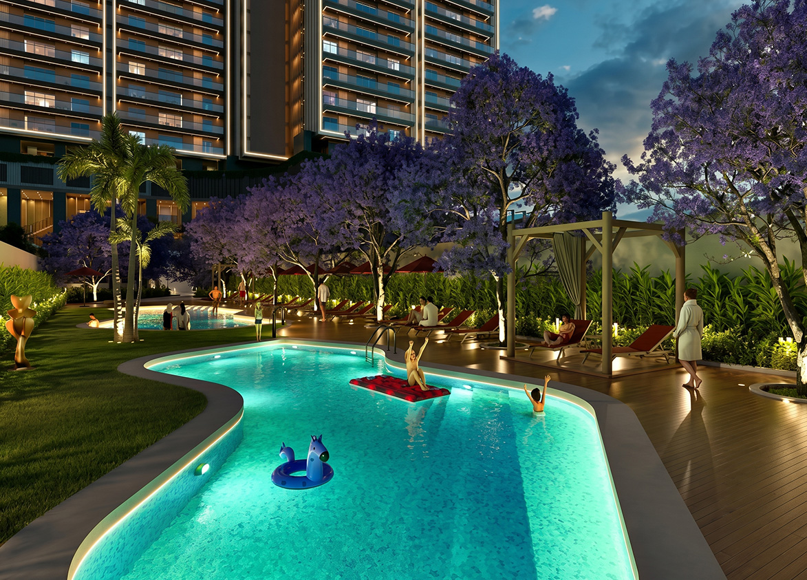 Signature Global Twin Tower Dxp Swimming Pool