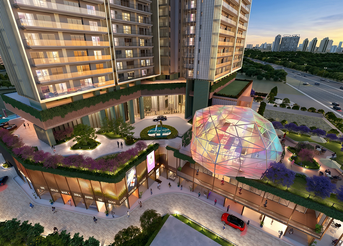Signature Global Twin Tower Dxp Society Shops