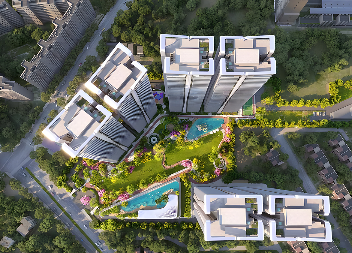 Smart World The Edition Project Aerial View