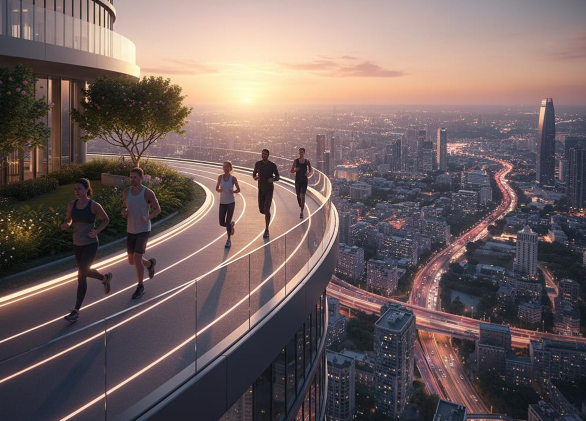 Smart World Sky Arc Rooftop Walkways