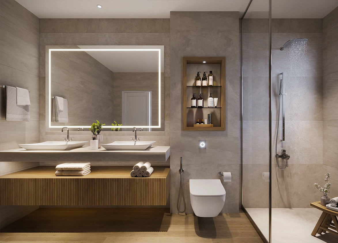 Sobha Aranya Powder Room