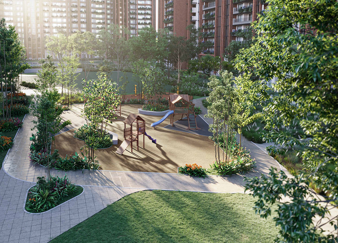Sobha Aranya in Sector 80 Gurgaon Green Area
