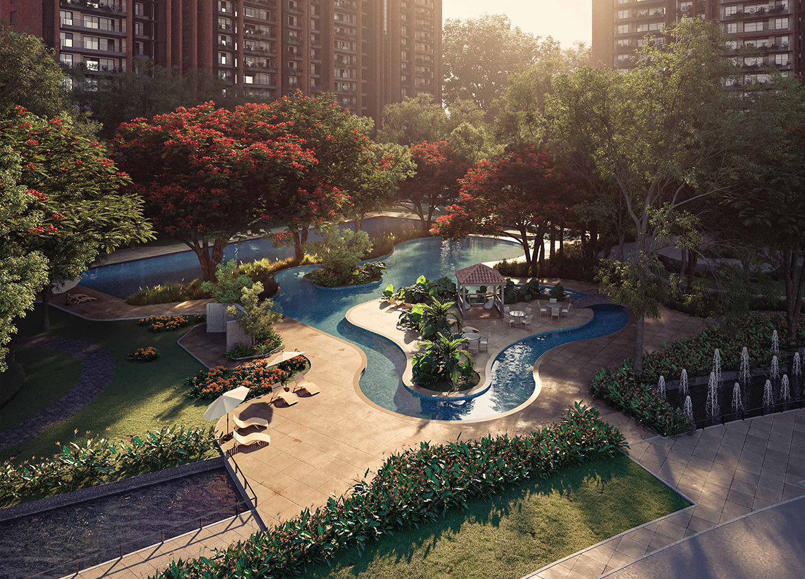 Sobha Aranya Swimming Pool