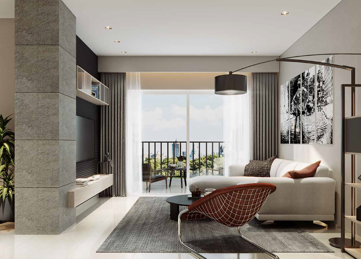 sobha vista residences living room