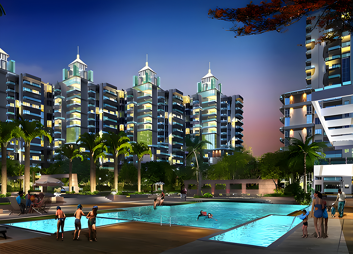 Spaze Privvy Sector 93 Gurugram Swimming Pool