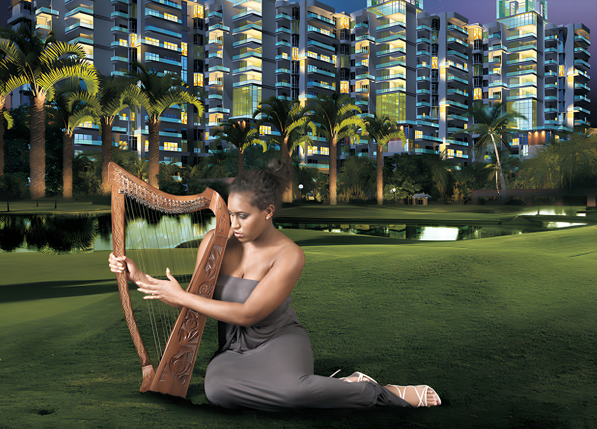 Spaze Privvy Residential Project Central Green Park