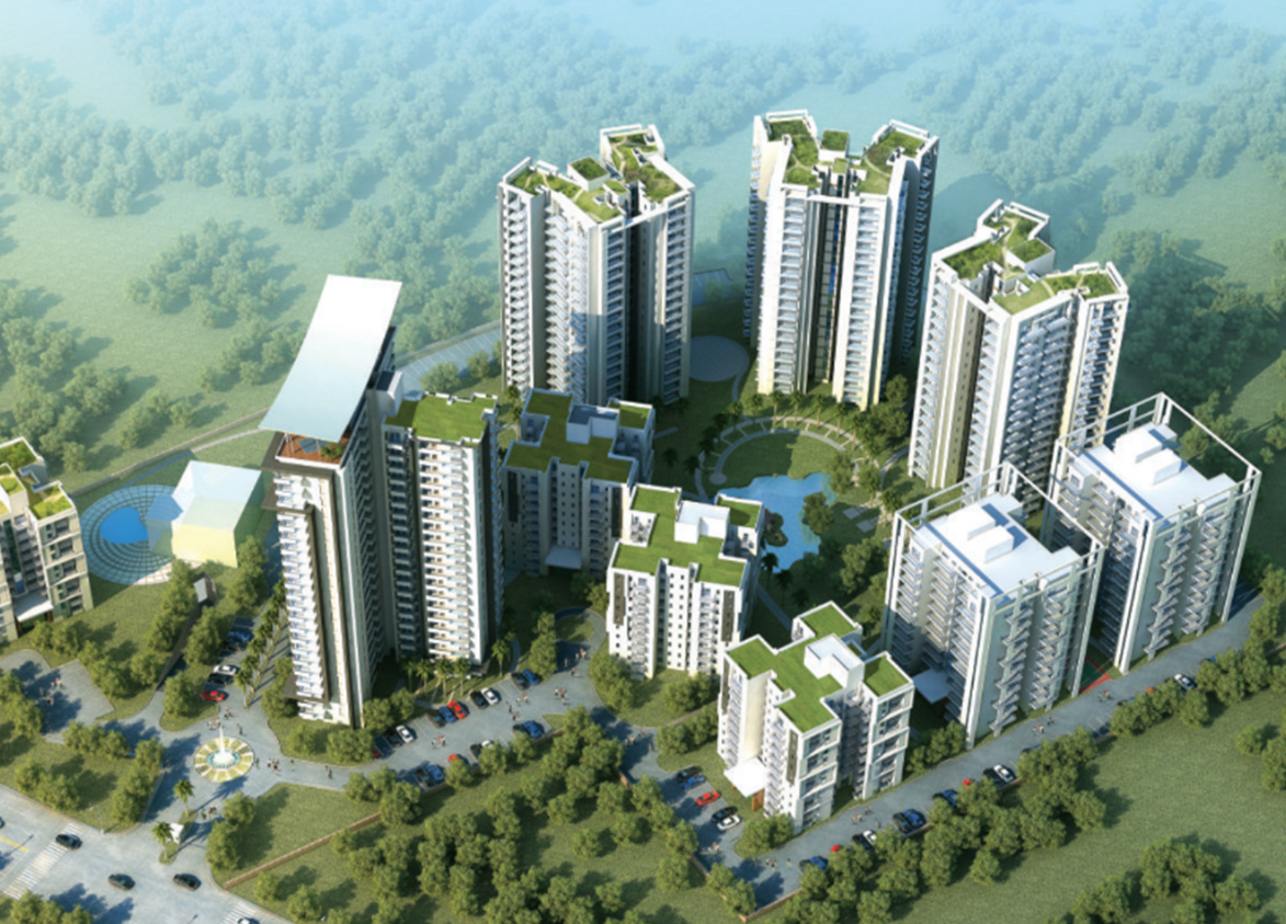 Spaze Privy AT4 Aerial View