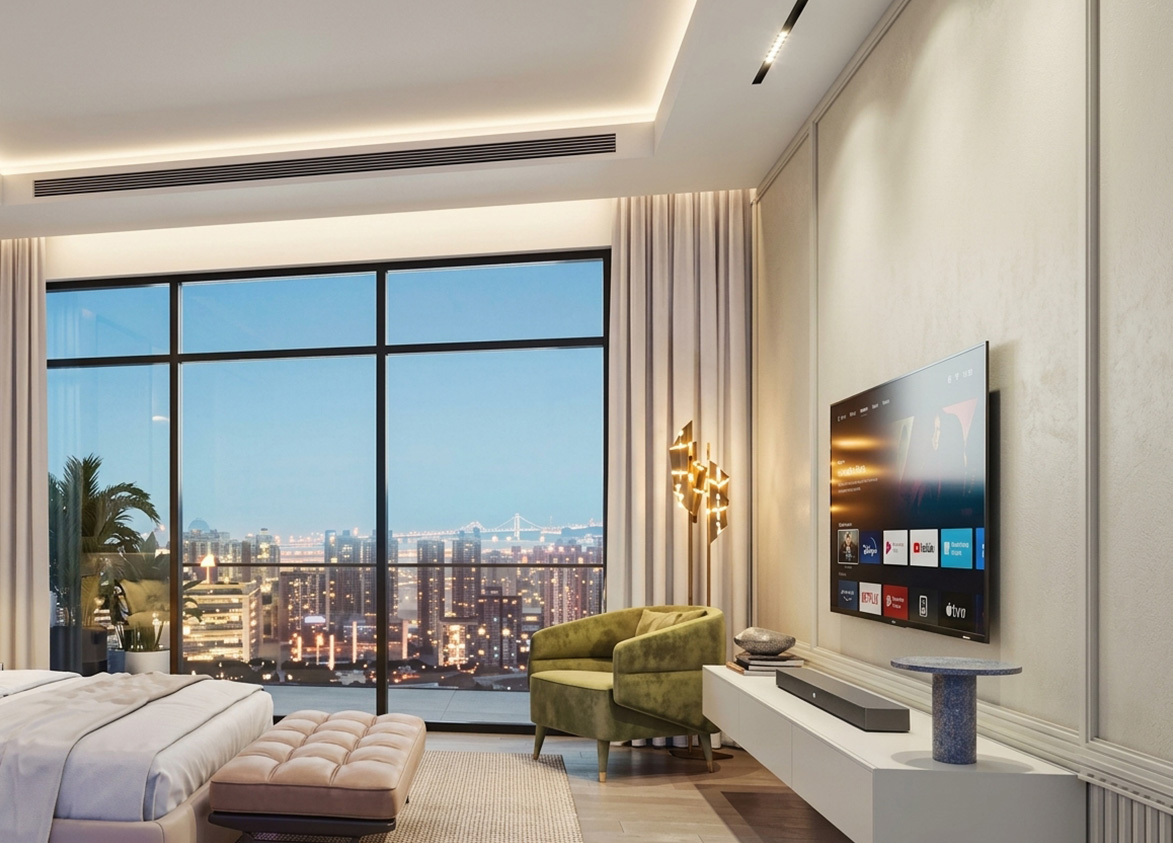 SS Camasa City Skyline view from bedroom