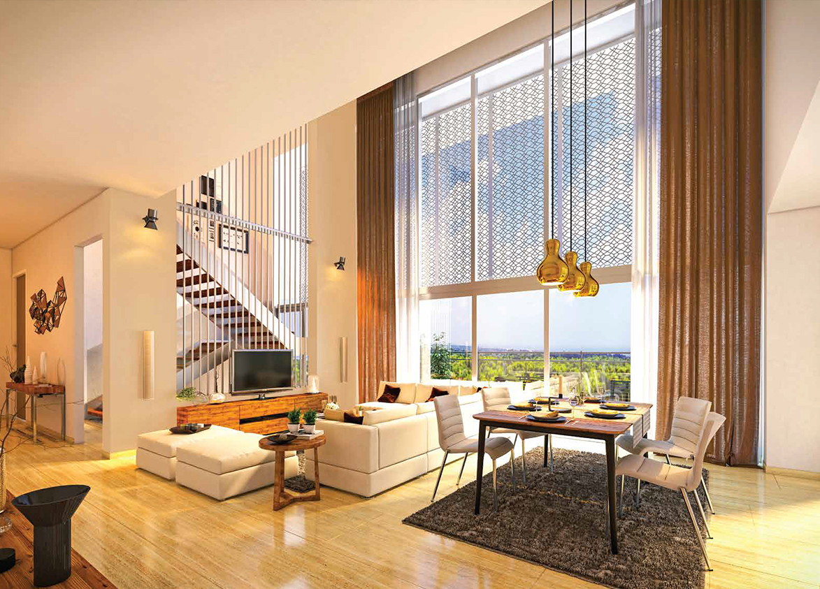 Tata Gurgaon Gateway Living Room