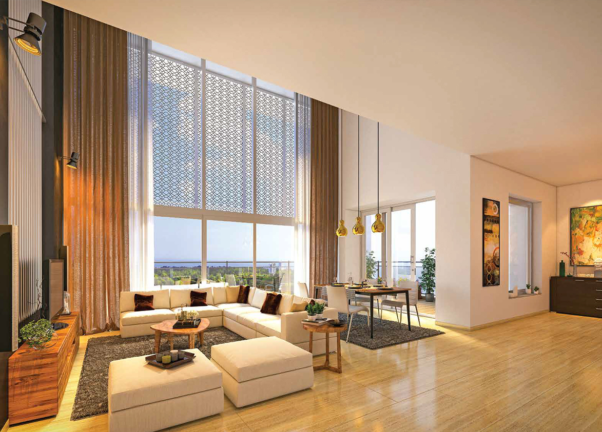 Tata Gurgaon Gateway Living Room