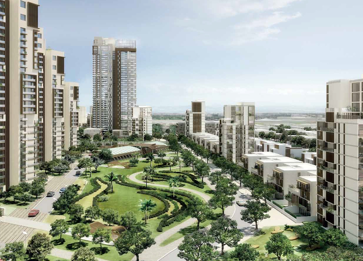 tata primanti project aeriel view
