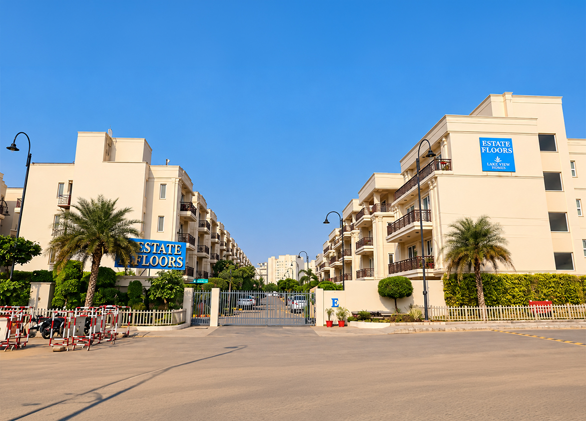 Anantraj The Estate Floors Main Entrance