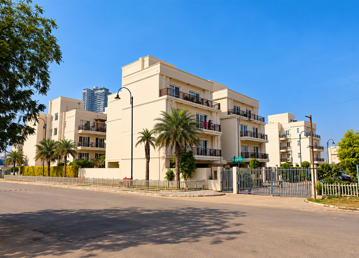 Anantraj The Estate Floors Internal Road