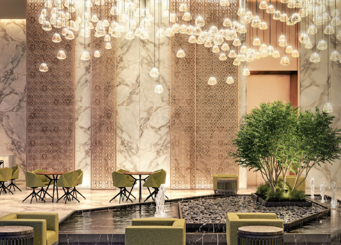 Tonino Lamborghini Residences Lobby