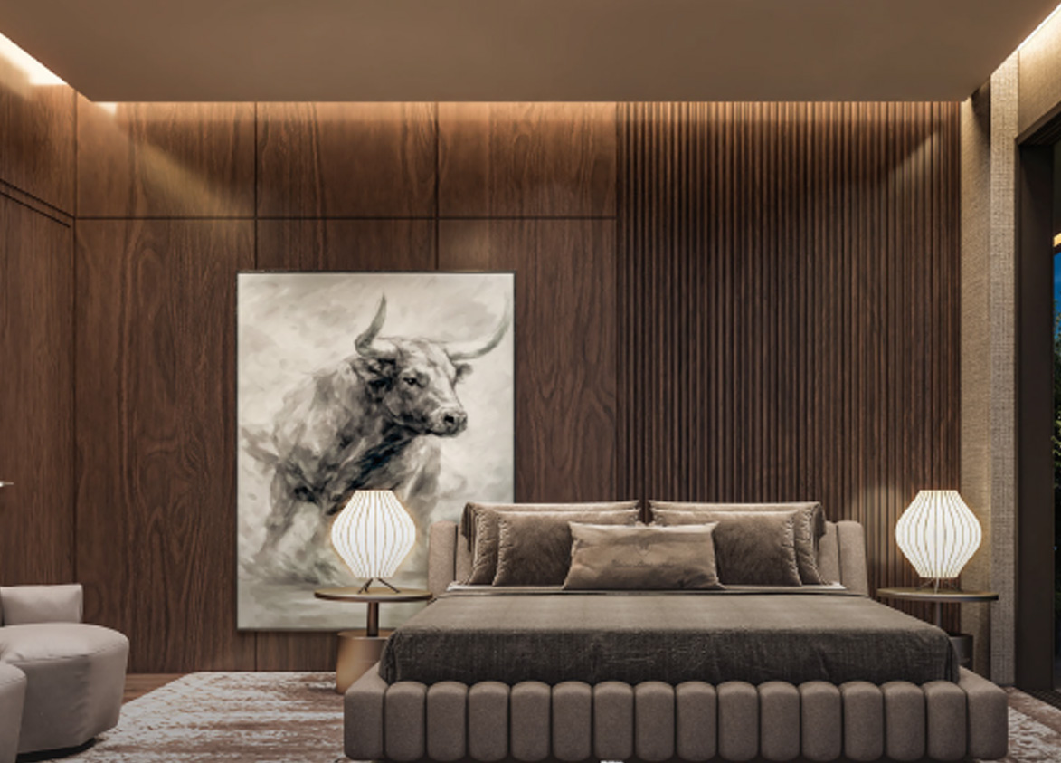 Signature Global Tonino Lamborghini Residences Master Bedroom