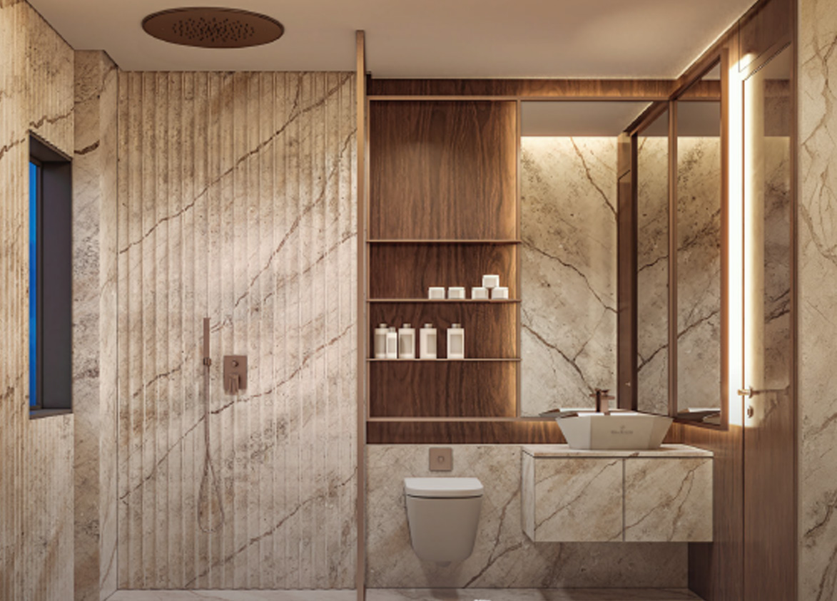 Signature Global Tonino Lamborghini Residences Powder Room