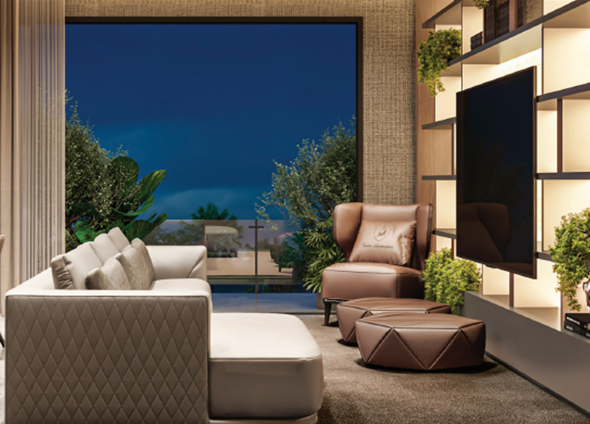 Signature Global Tonino Lamborghini Residences in Living Area