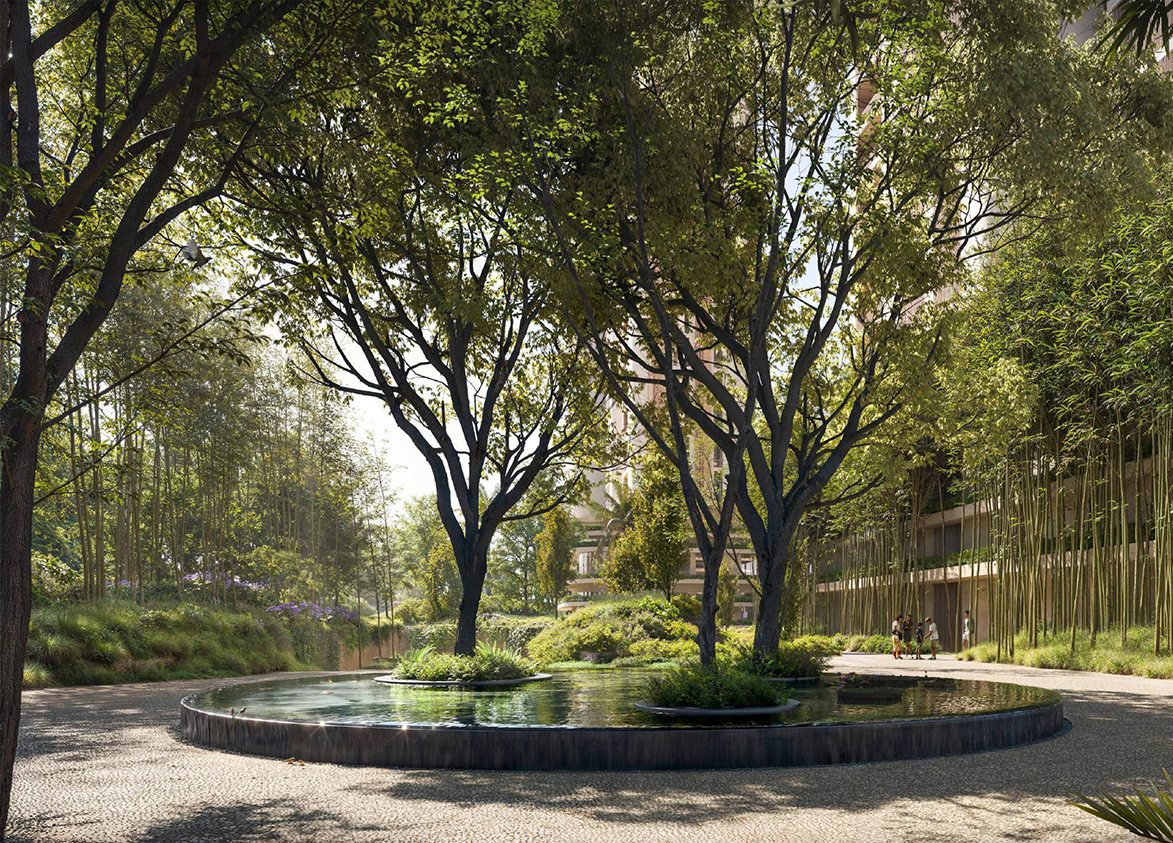 Trehan IRIS Omara Residential Project Green Area