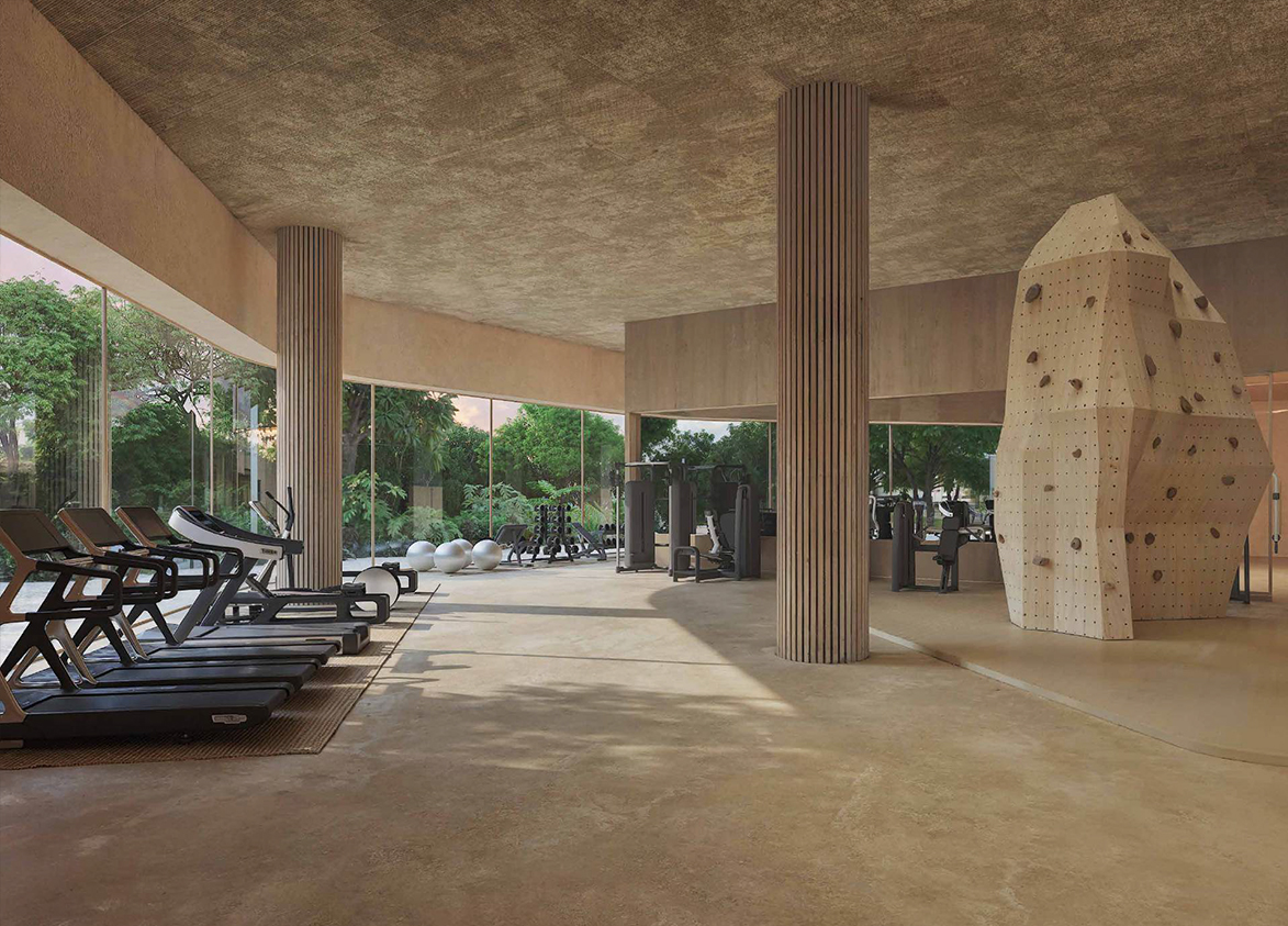 Trehan IRIS Omara Residential Project Gymnasium