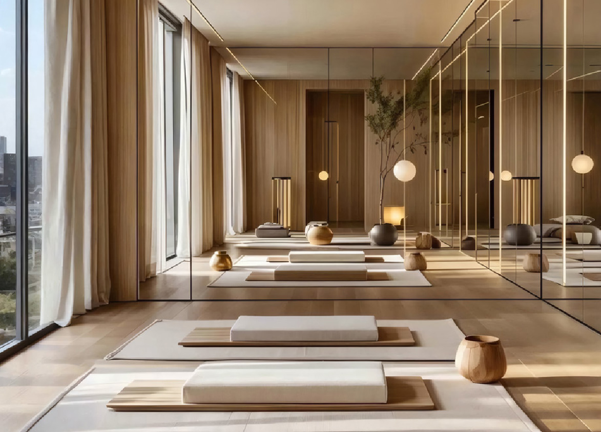 Trump Residences Gurgaon Yoga and Meditation Area
