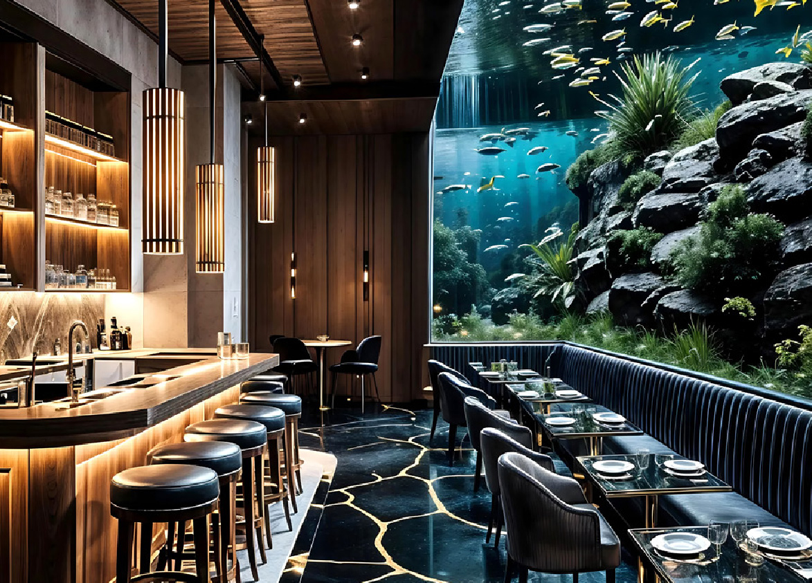 Trump Residences Gurgaon Bar Area