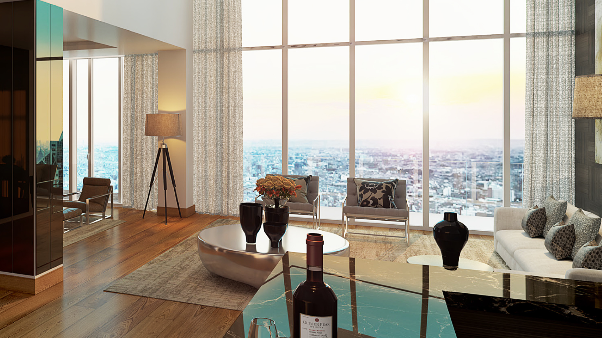Trump Tower Gurgaon Sector 65 Living Area