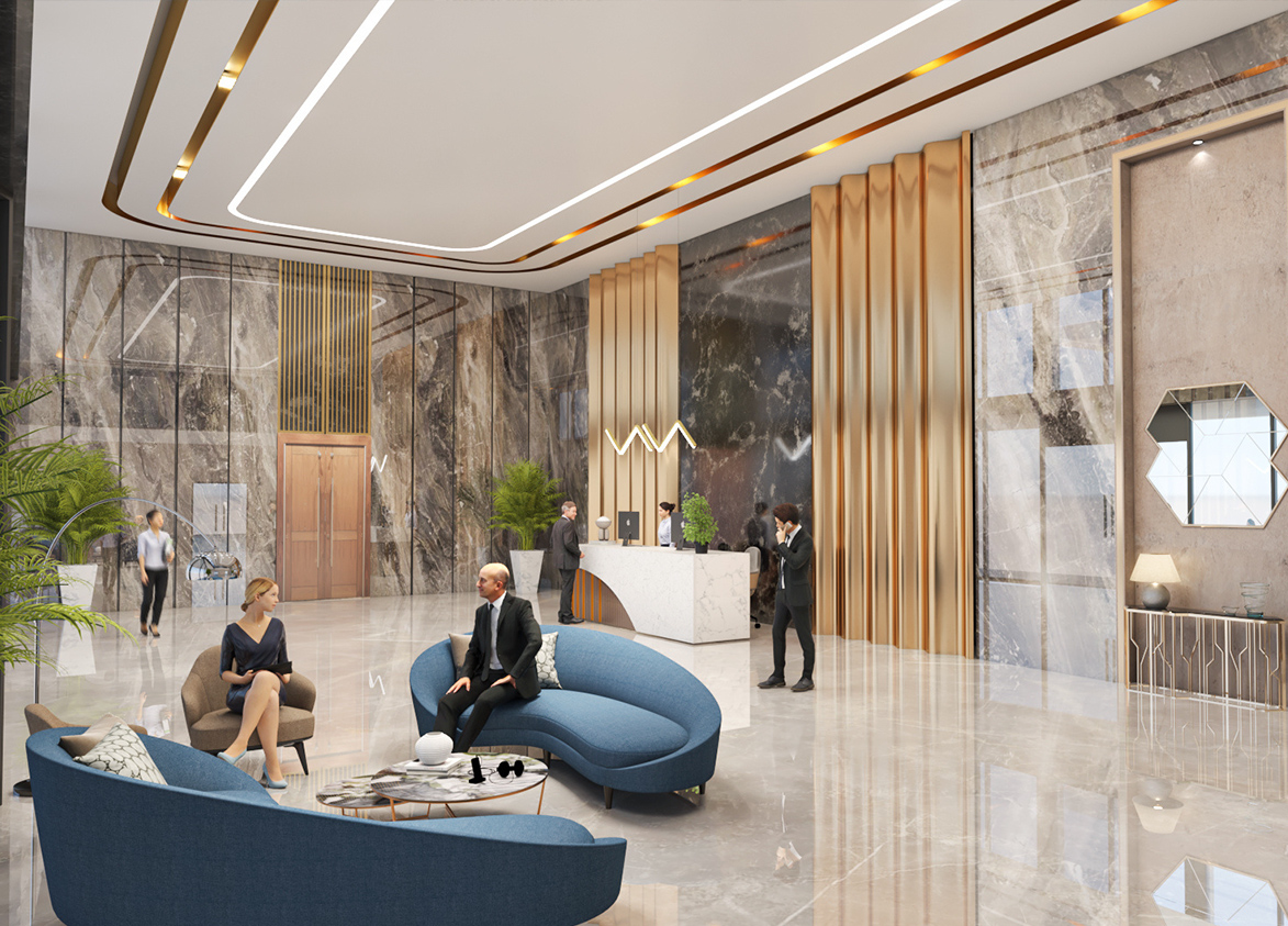 Tulip Crimson Tower Reception Area