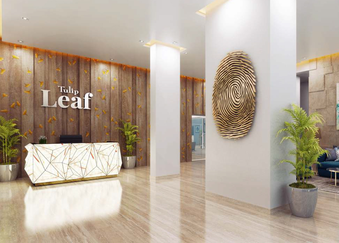 Tulip Leaf Tower Reception Lobby