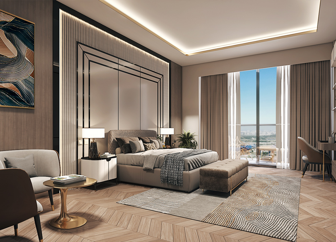 Tulip Melrose master bedroom