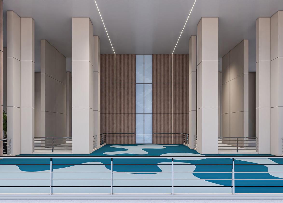 Tulip Melrose tower lobby