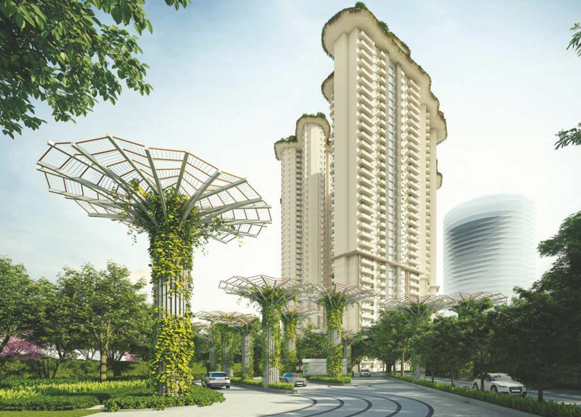 Tulip Monsella Project all Residential Tower View from Golf Course Road