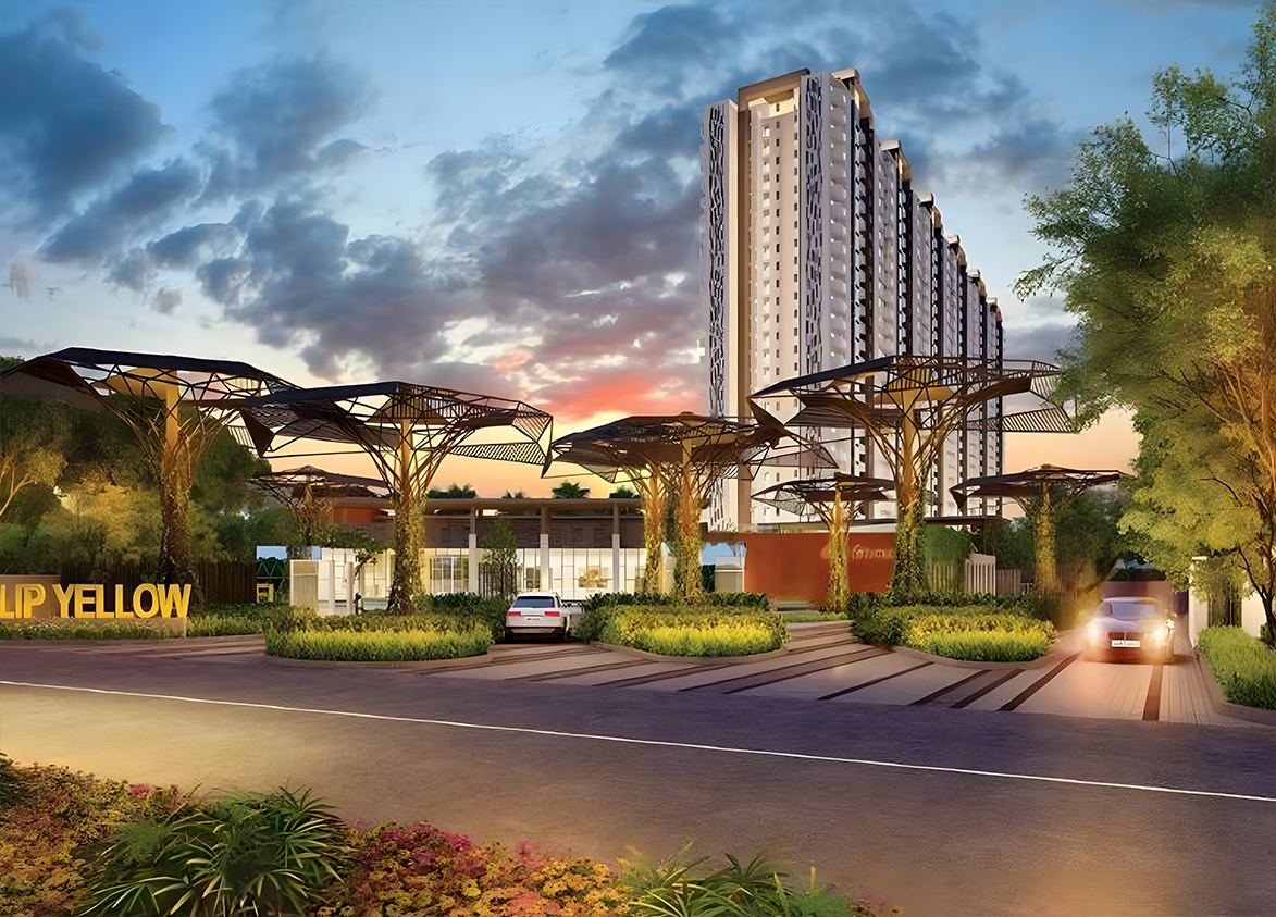 Tulip Yellow Sector 69 Gurgaon Main Entrance Gate