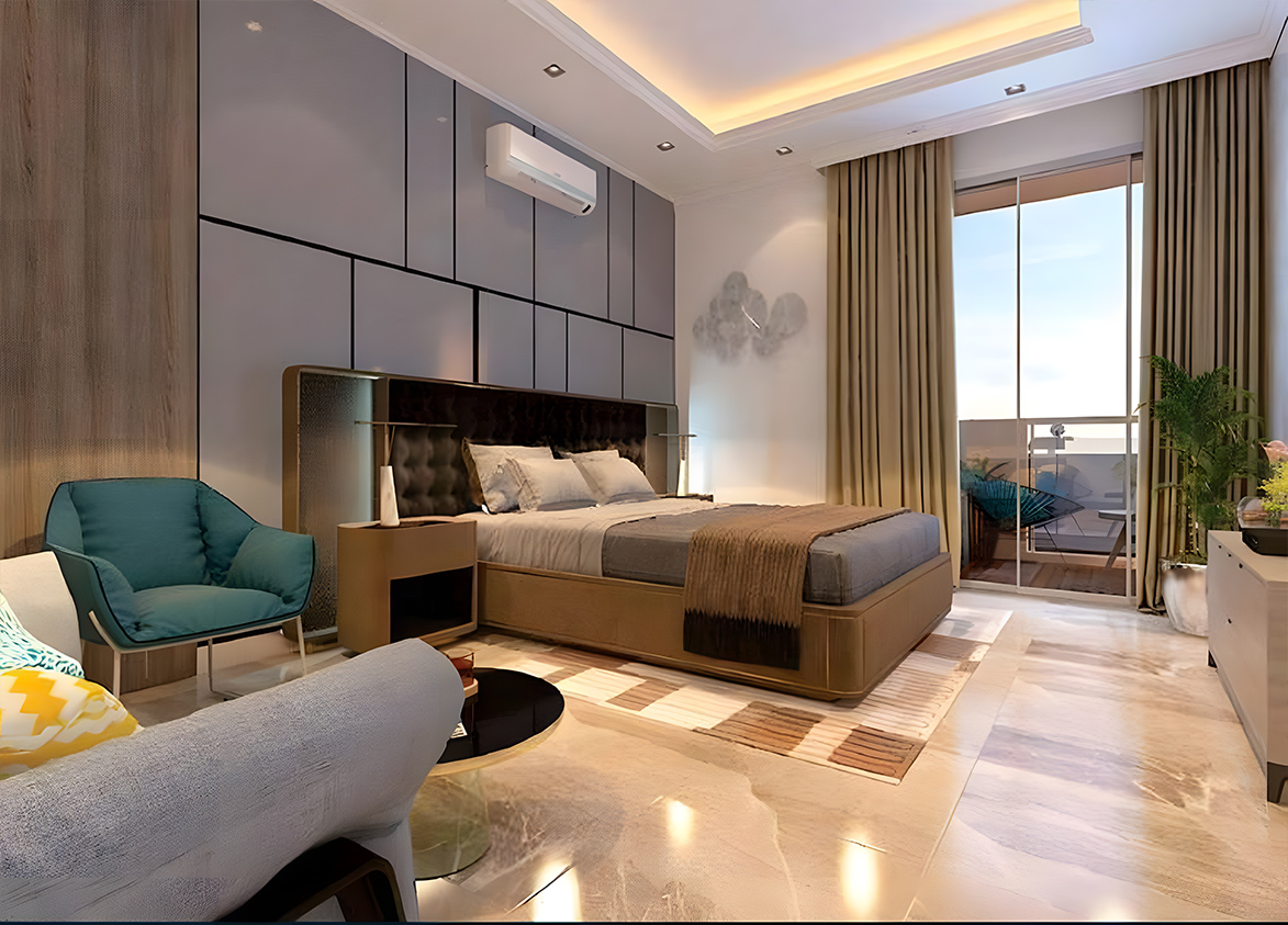 Tulip Yellow Master Bedroom
