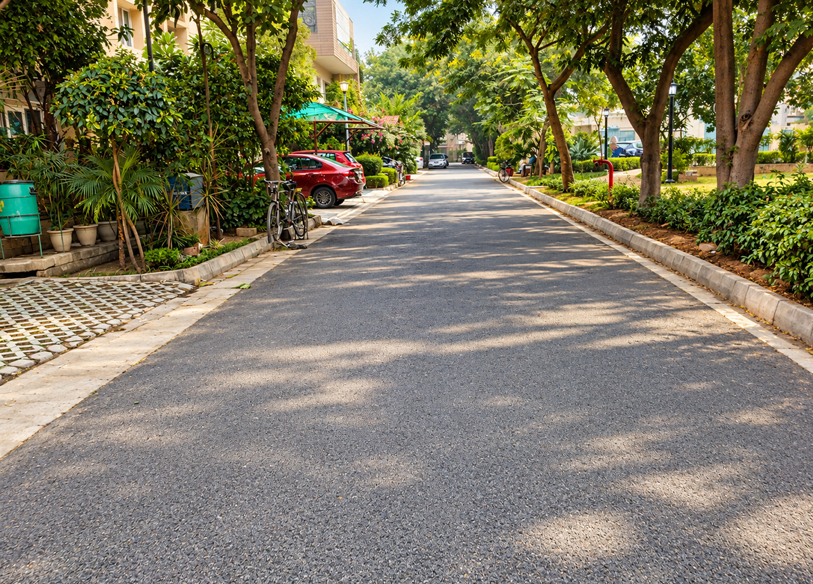 Unitech Deerwood Chase Internal Road