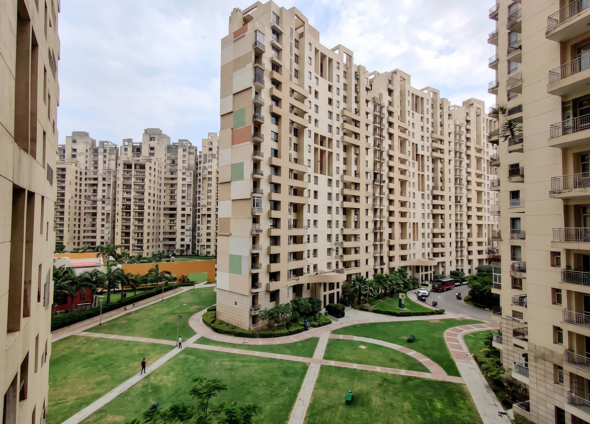 Unitech Fresco in Nirvana Country Gurgaon Balcony View