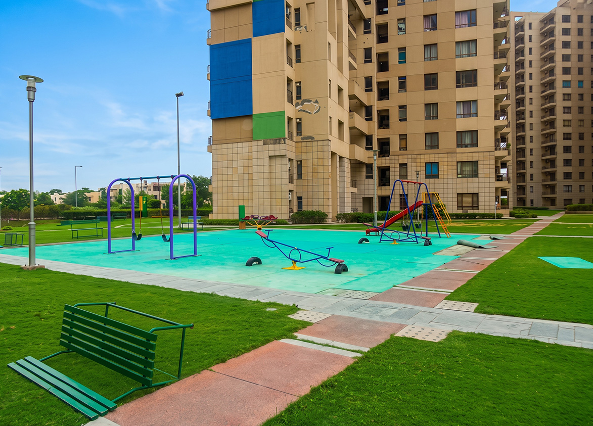 Unitech Fresco in Nirvana Country Gurgaon Kids Play Area