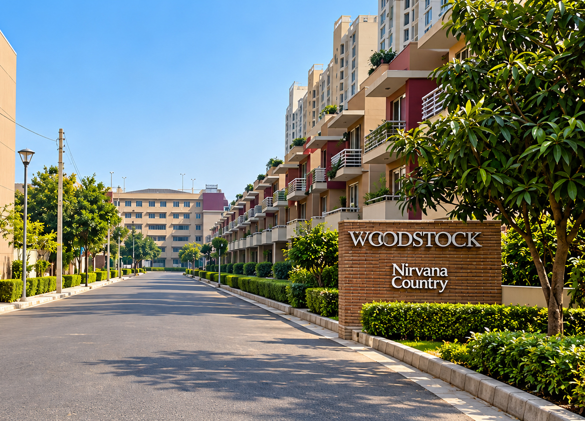 Unitech Independent Floor in Nirvana Country Gurgaon