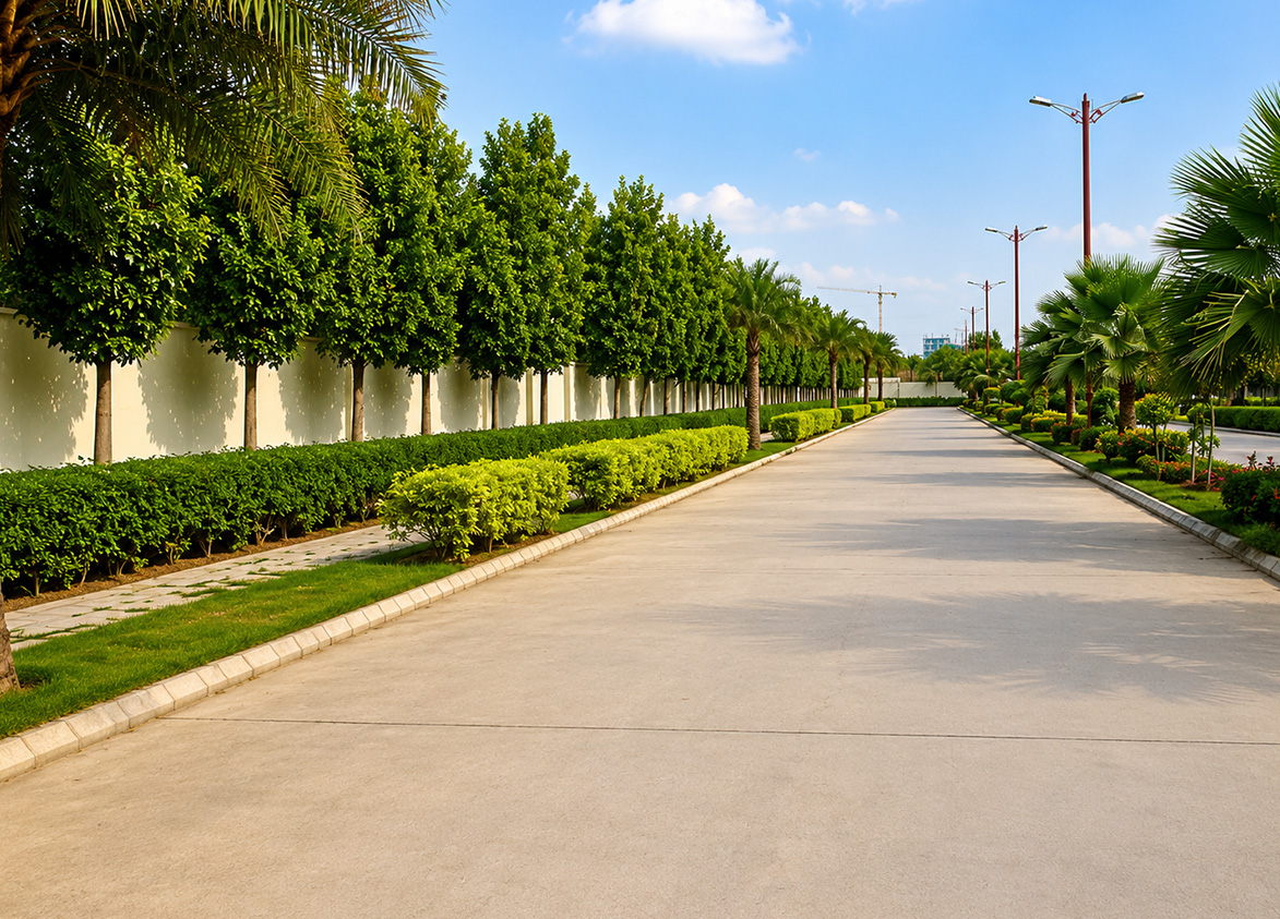 Uppal G99 Plots Internal Roads