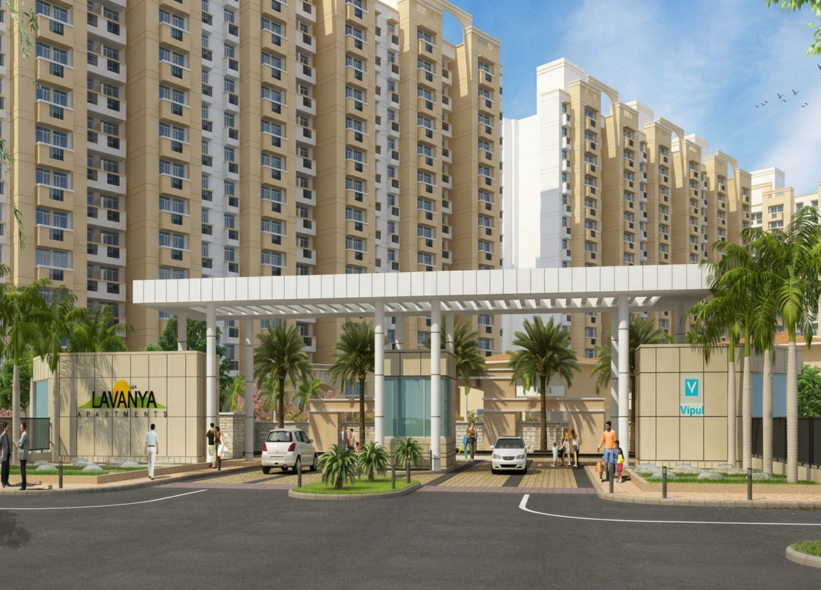 Vipul Lavanya Residential Project main Gate Entrance