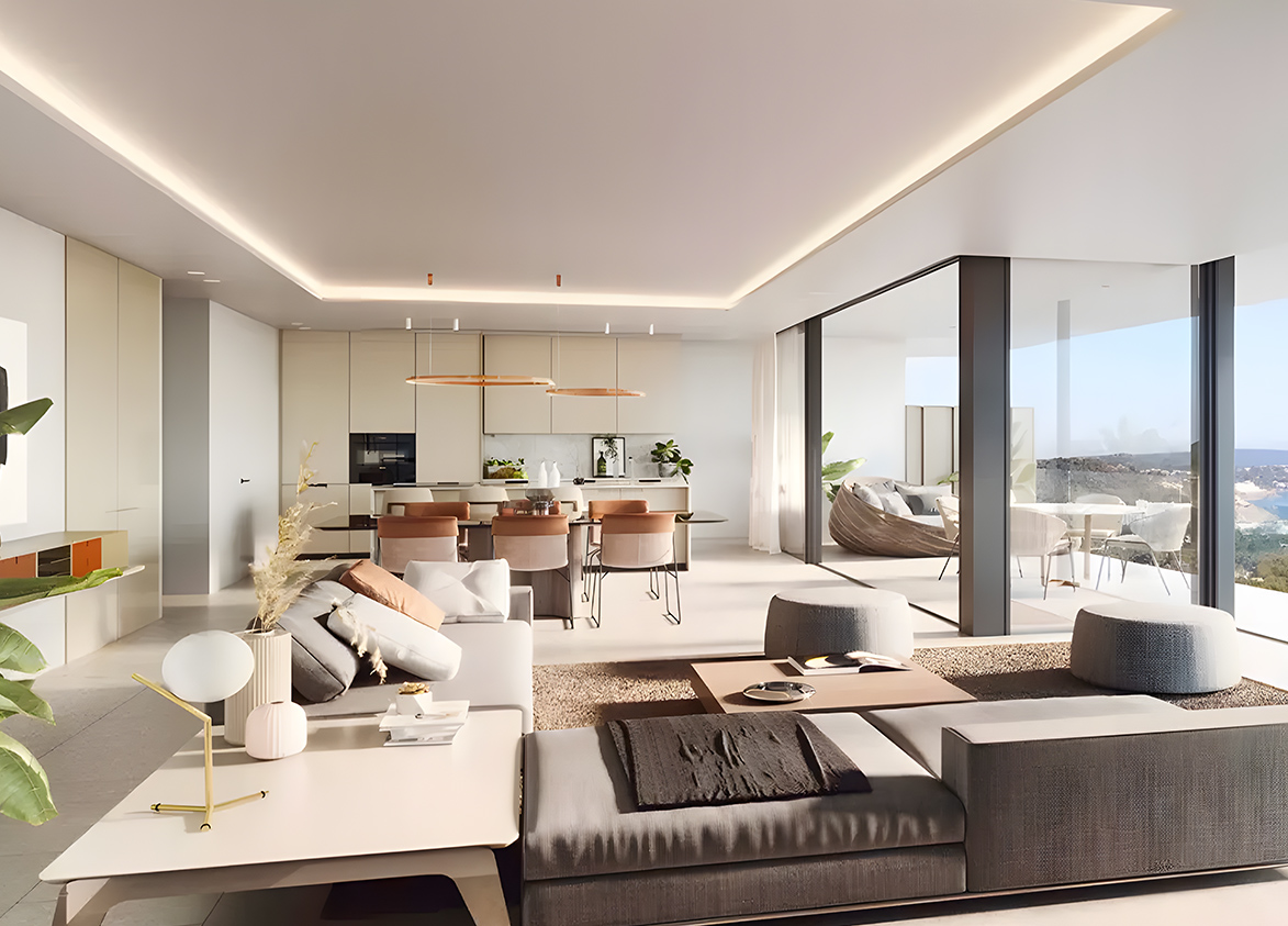 Whiteland Aspen One Living Room