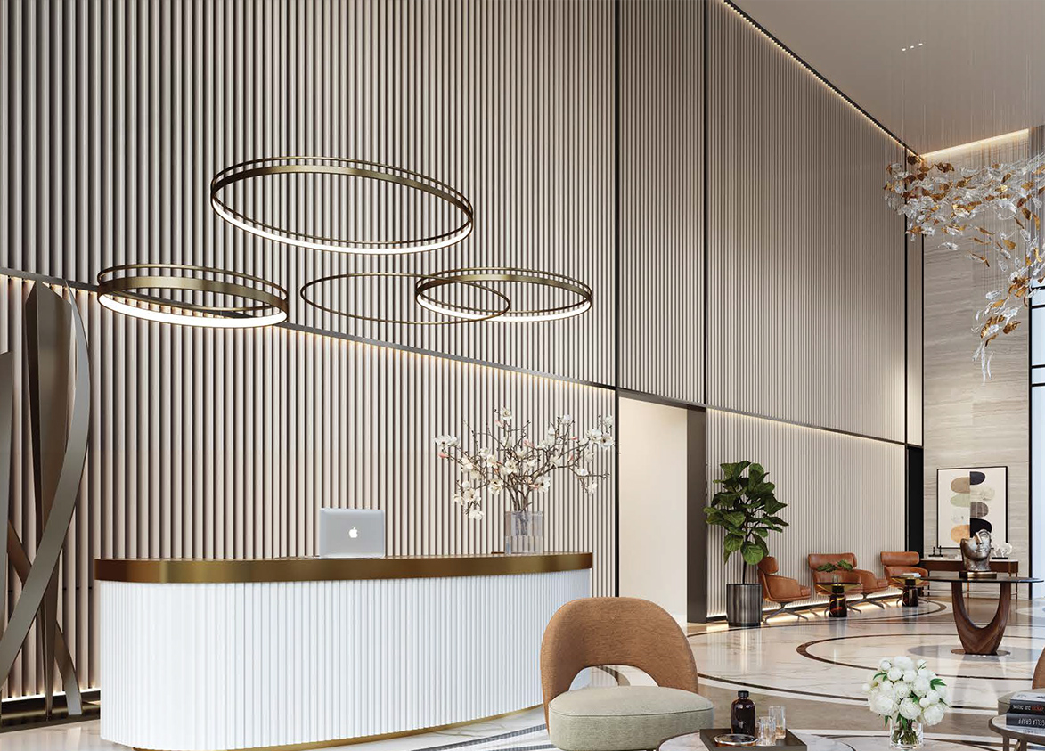Whiteland The Aspen Iconic Tower Reception