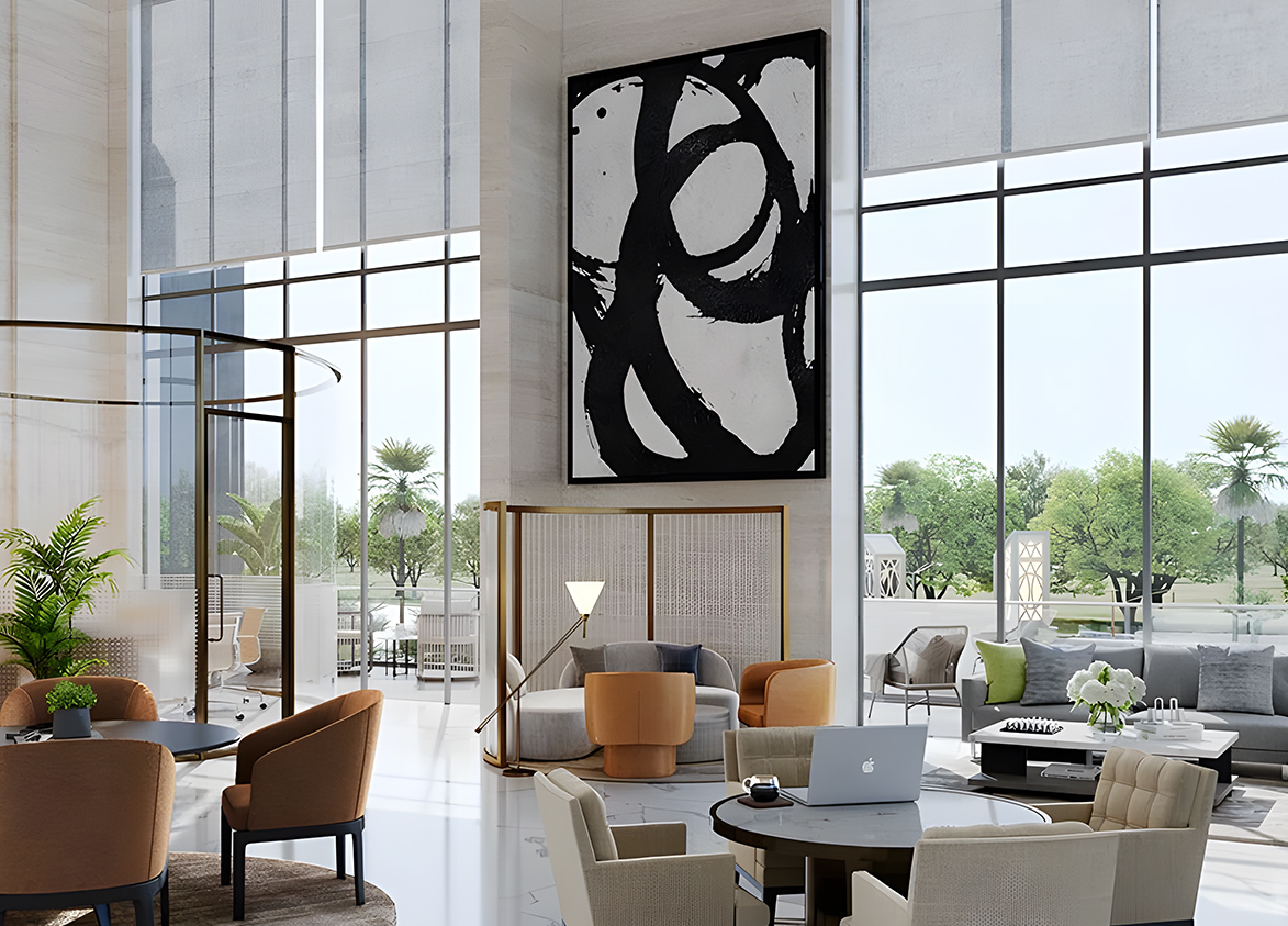 Whiteland The Aspen Clubhouse Interior