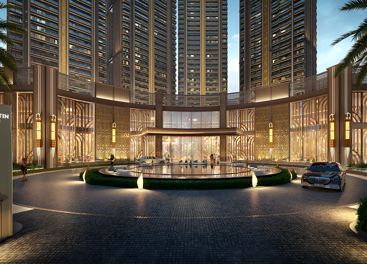 whiteland westin residences entrance view